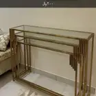 طاولة استقبال وطاولة مكتب