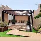 تنسيق حدائق القطيف عشب صناعي