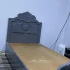 سرير خشب نفر مفصل خشب قوي نظيف