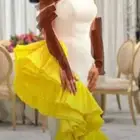 فستان سهرة فخم انيق