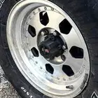 للبيع جنوط دايتونا 8 انش مقاس 16 مع غطيانها البيع بدون كفرات