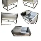 أحواض غسيل حوض تتبيل تجهيز معدات مطاعم أعمال ستانلس ستيل