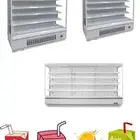 ثلاجات عرض مكشوفة ثلاجة تبريد تجهيز معدات مطاعم