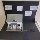 مجسم الدائرة الكهربائية التفاعلي على شكل منزل   جاهز للمدارس