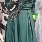 فستان سهرة ملبوس مرة واحدة مقاس s بسعر 300 ريال