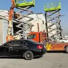 سيزرلفت مانلفت رافعة شوكية فوركلفت جيسبي جي سي بي حفار ايجار