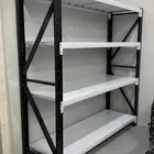 رفوف تخزين و رفوف تموينات حديد و مستعمل