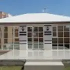 خيام ومجالس ومظلات وسواتر وجميع اعمال الحداده