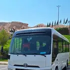 تأجير باصات حفلات مع سائق مشوار خاصة خدمة الرحلات السياحية