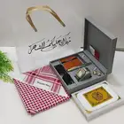 بوكس هديه رمضان رجالي فخم شماغ مرسيدس مع طقم ساعه