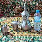 دله كوريه وملقمه اسبانيا ابريق تبخير حليب كوري صغير