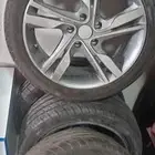 4لساتك جنوط كروم مستعمله مقاس 17R 45 315