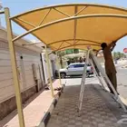 مظلات كبوتي بجميع انوعها مظلات هرمي بجميع انوعها سواتر