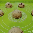 مفرش سيليكون ينفع للعجن والخبز