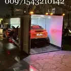 سطحة هيدروليك لنقل وشحن السيارات والدراجات الى دول الخليج