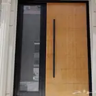 ابؤاب الحديد وكليدنك و الالمنيوم ابؤاب زجاج و الالمنيوم