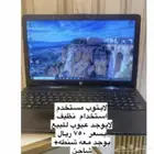 لابتوب نظيف لايوجد عيوب استخدام قليل