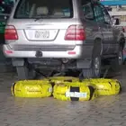 جيب لاندكروزر موديل 2002 شرط المحركات والبدي طيب وأنا م فحصت