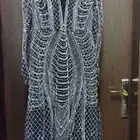 فستان زواج فخم جدا لبسه 6 ساعات فقط مقاس 16