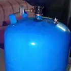 غاز كبير فل غاز شغال على