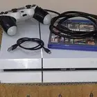 بلاي ستيشن 4 فات بلون الأبيض النادر الحق ماتلحق