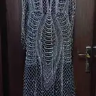 فستان زواج فخم جدا لبسه 6 ساعات فقط مقاس 16