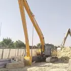 بوكلين بوم طويل ذراع طويل هونداي طول البوم 20 متر