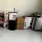 اجهزة واثاث للبيع (اغلبيتها جديدة لم تستخدمة )