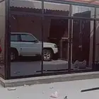 جميع انواع الامنيوم ابواب شبابيك مطابخ دربزين زجاج شاور