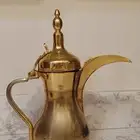 دلة رسلان ستان ستيل ذهبي كوري