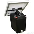 جهاز صاعق كهربائي بالطاقة الشمسية ومنظم