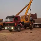 كرين 10طن تطليع وتنزيل الغطاسات ورفع وتنزيل الغرف