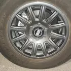 جنوط برايد 6 مسمار مقاس 18 استعمال شهرين فقط ركبتها علىGX R