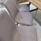 طاولة طعام مع درج البوفيه وعدد 8 كراسي