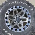 للبيع جنوط وكفرات حجرية مقاس 17