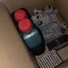 كمبرسور مستعمل (تم تغييره لانه يفصل احيانا )  ثلاجة مكيف