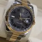 ساعه رولكس أصليه ويمبلدون شبه جديده مقاس41