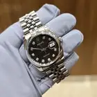 ساعة روليكس أصلية الماس مقاس 36 قفل تاج