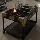 كرسي شعبي ومنقد   وجار   مشب نار