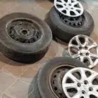 جنوط اكسنت 2013 مع الكفرات