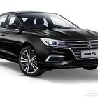 سياره ام جي 5 اللون اسود للتنازل