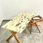 كوفي كورنر وطاولات وكراسي خشبيه حسب الطلب