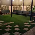 قواعد حديد لجلس او غرفه في السطح 2 م الطول العرض 4م