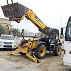يوجد لدينا رافعات شوكيه وجي سي بي وكرينات للايجار