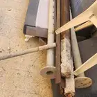 Used and clean pipes and coils
