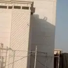 لياسه ملونه اسمنت ابيض وبطحا الرياض ديكورات خارجيه