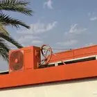 الواح طاقة شمسية مع محول الكتروني وبطاريات كبيرة