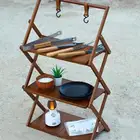 طاولة ثلاثية الأرفف مع خصم إضافي والشحن لجميع مناطق المملكة