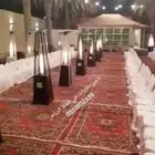 دفايات تاجير خيام ايجار كراسي ملكيه شمال الرياض حي الملقا