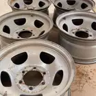 للبيع جنوط حديد ست مسامير للجيب تايوتا 97 اصليه